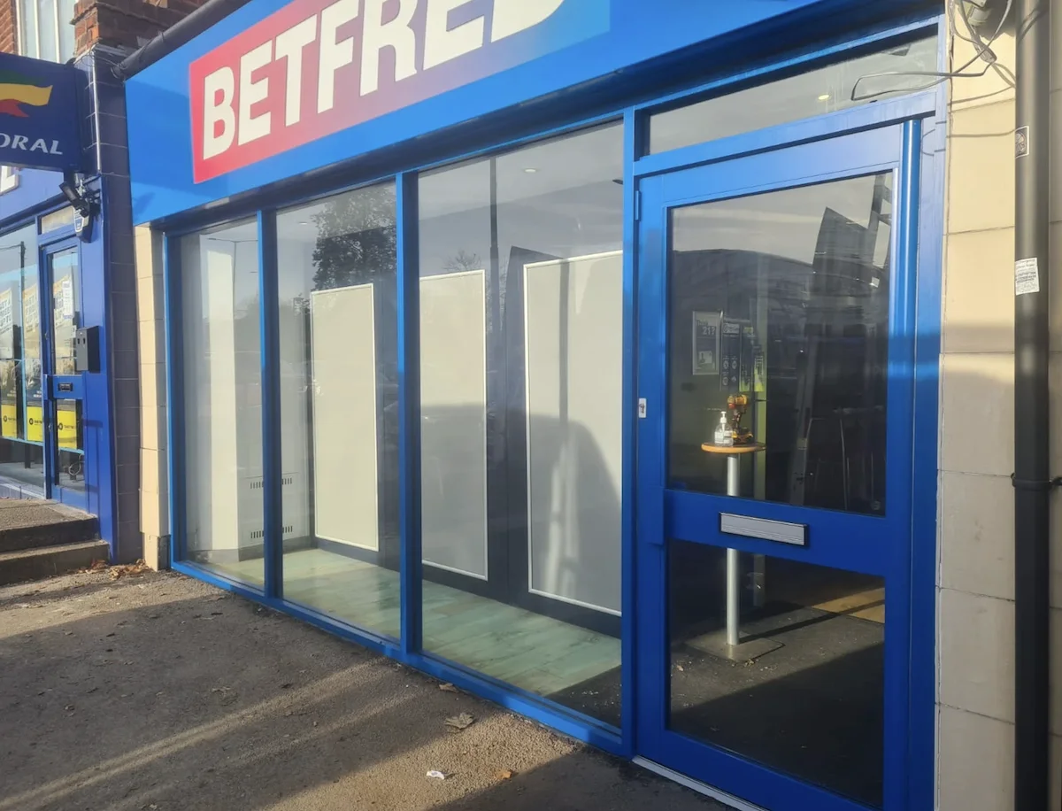 Bet Fred Shopfront Chelmsford